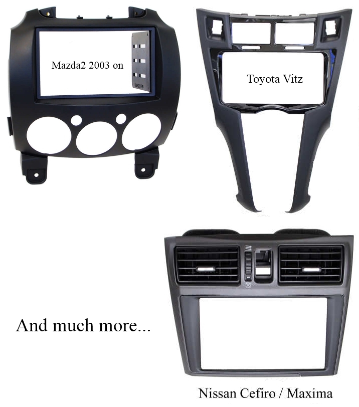 Stereo replacement dash kits